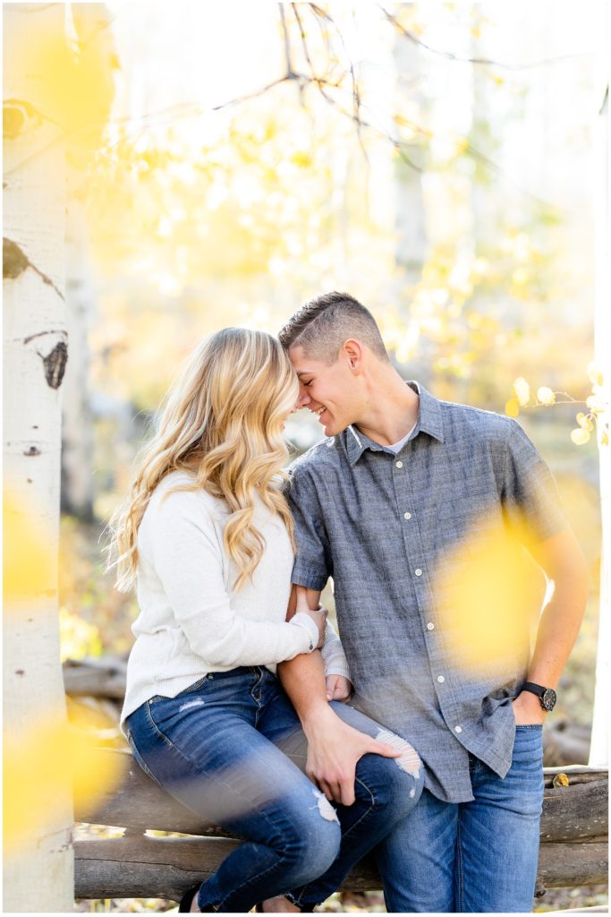 LDS fall engagements southern utah fall colors autumn love