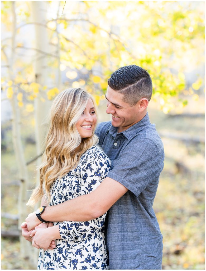 LDS fall engagements southern utah fall colors autumn love
